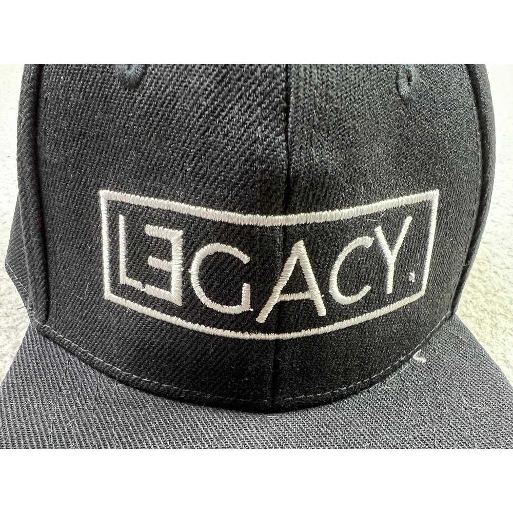 To‎ Little Arrows Hat Cap Snap Back Baby Black White Legacy Embroidered OSFA